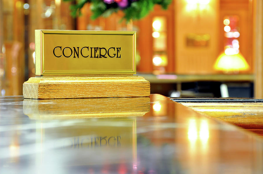Concierge desk Photograph by Dutourdumonde Photography