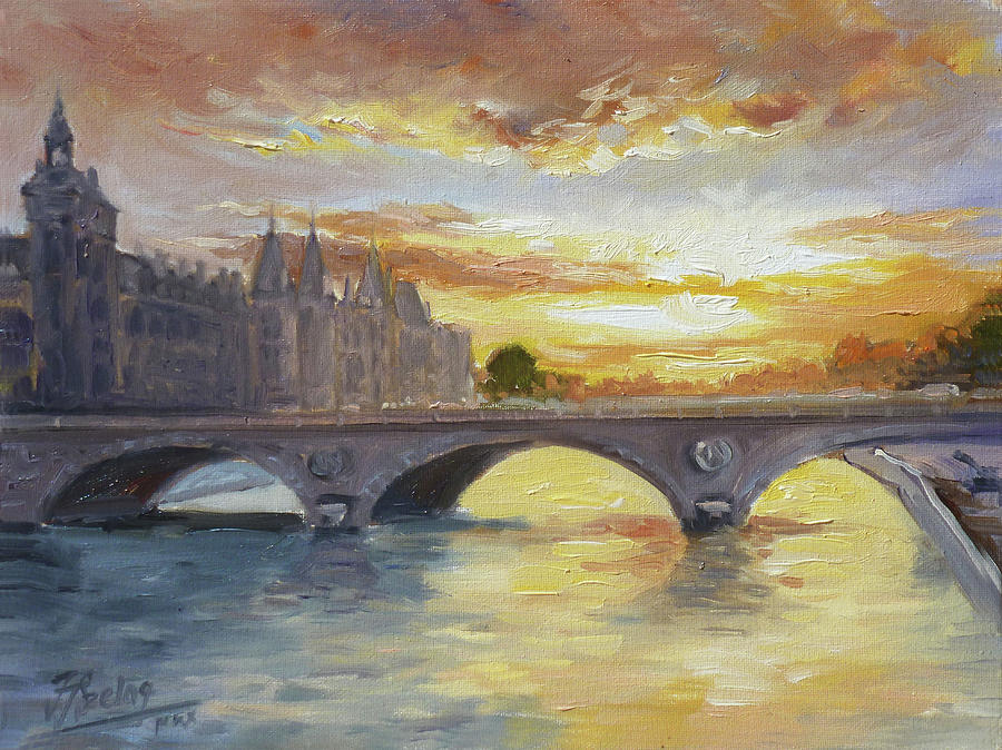 Conciergerie, Paris Painting by Irek Szelag