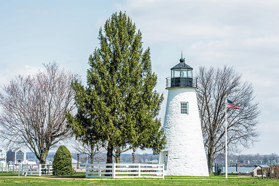 Concord Point Lighthouse Photograph by Teresa Hughes