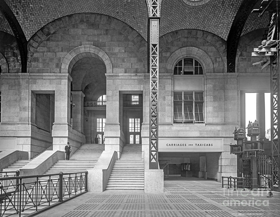 Concourse exit to 33rd St Photograph by Russell Brown