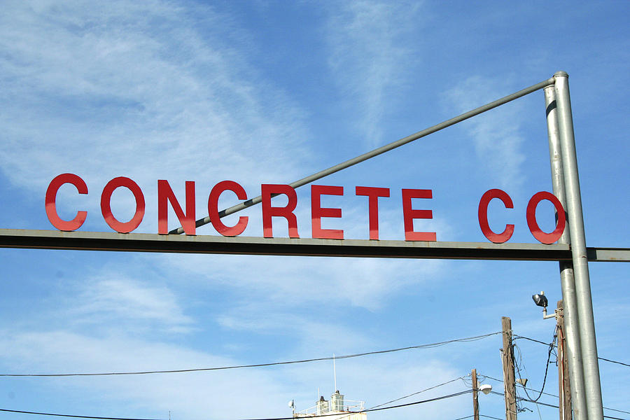 Concrete Company Photograph by Ric Bascobert