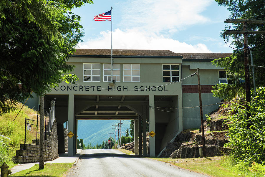 Concrete High School Photograph by Tom Cochran