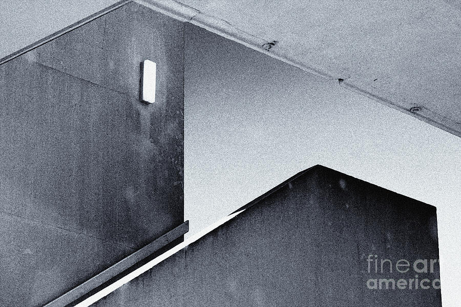 Concrete Staircase Photograph