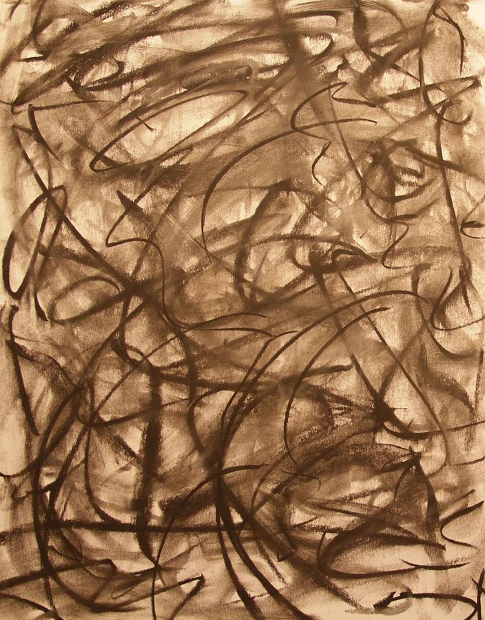 Abstract Drawing - Condecending by David Barnicoat