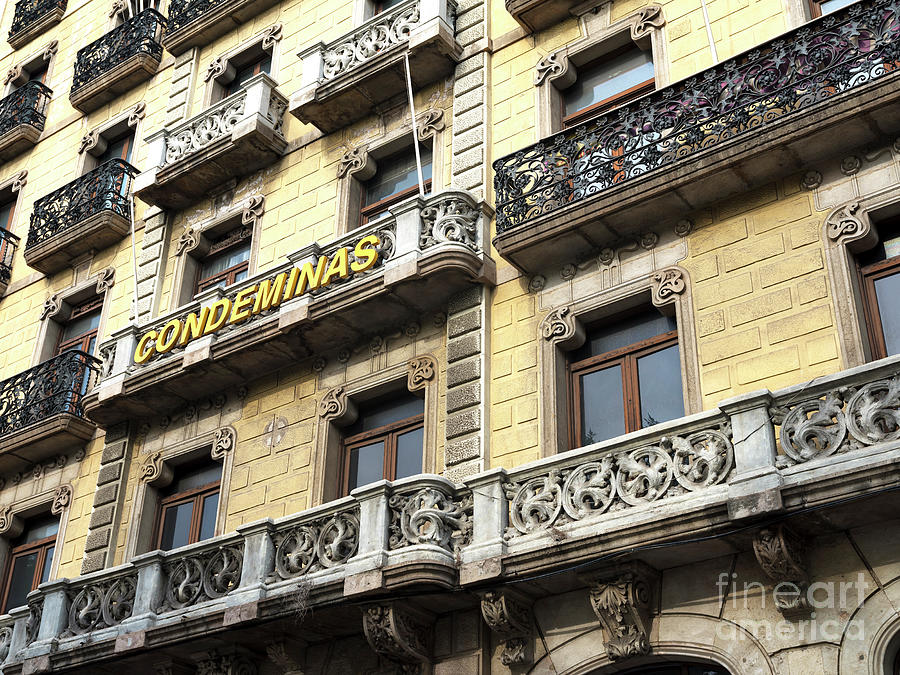 Condeminas in Barcelona Photograph by John Rizzuto