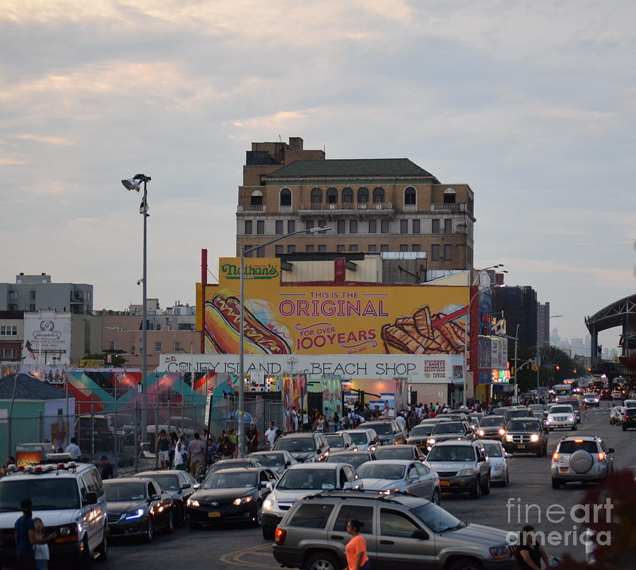 Coney Island Icon Photograph by Anita Goel - Fine Art America