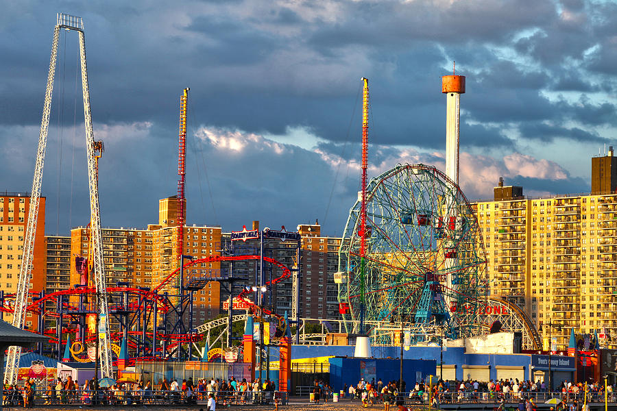 Coney Island Photograph by Mitch Cat