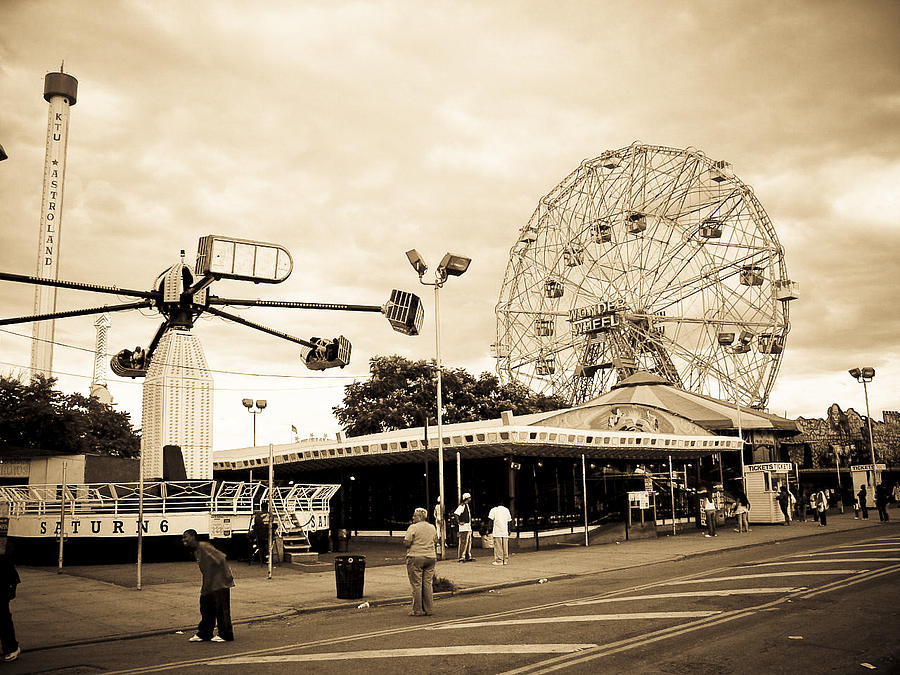 Coney Island New York Photograph by Mickey Clausen