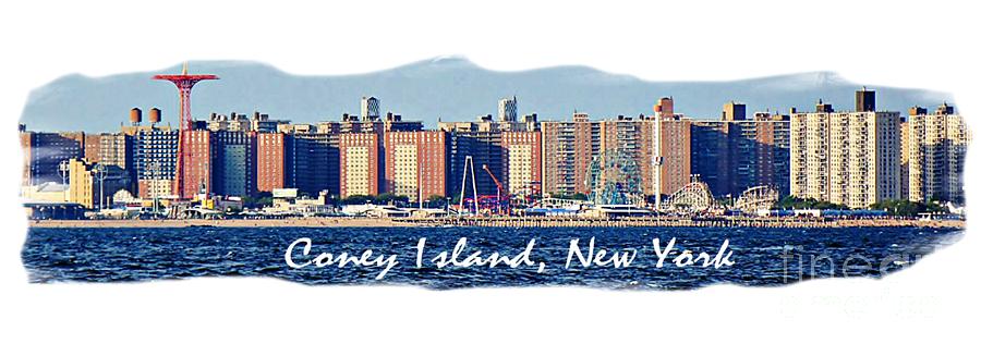 Coney Island NY  Photograph by Lilliana Mendez