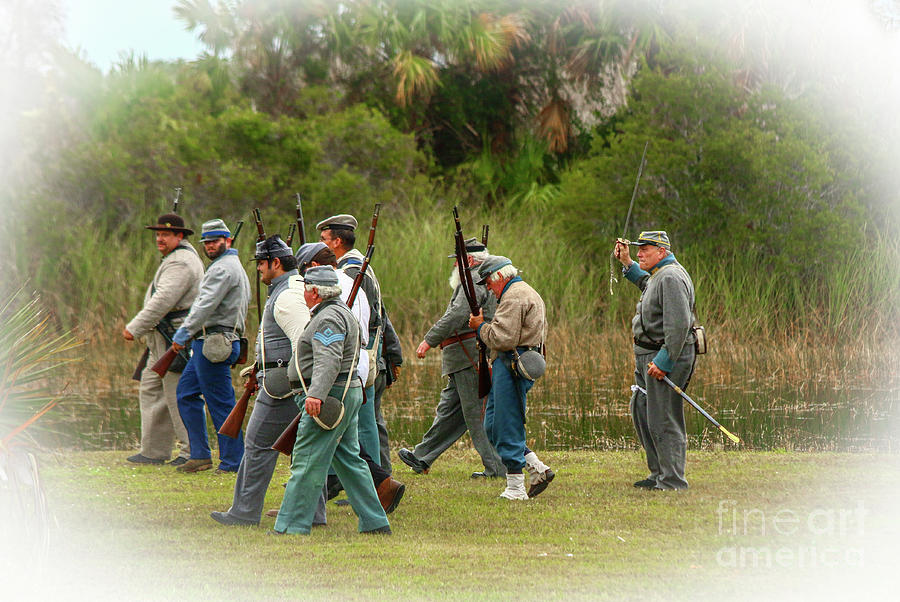 Confederate Advance Photograph by Tom Claud