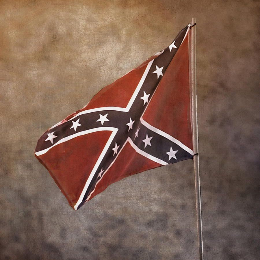 Confederate Battle Flag Photograph by TnBackroadsPhotos 