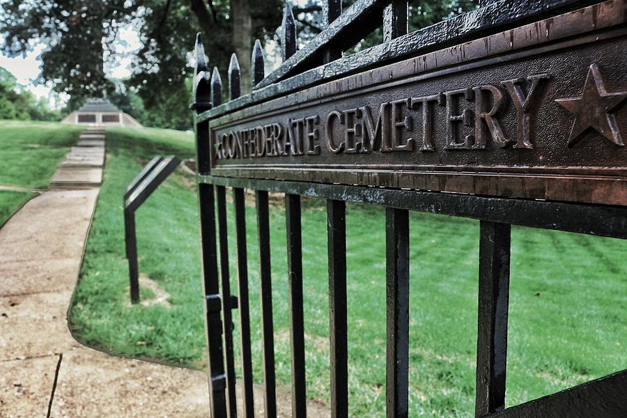 Confederate Cemetery  Photograph by Buck Buchanan