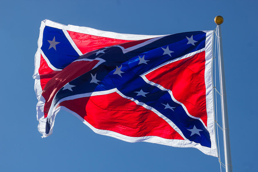 Confederate Flag 4 Photograph by Judy Smith - Fine Art America
