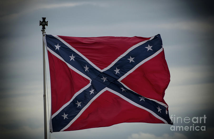 Confederate Flag Photograph by Dale Powell