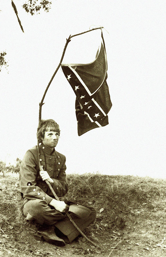 Confederate Soldier Photograph by KG Thienemann
