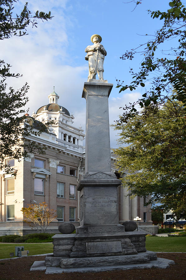 Confederate States of America Monument Photograph by Roy Erickson ...