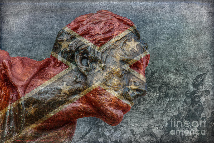 Confederate Veteran  Digital Art by Randy Steele