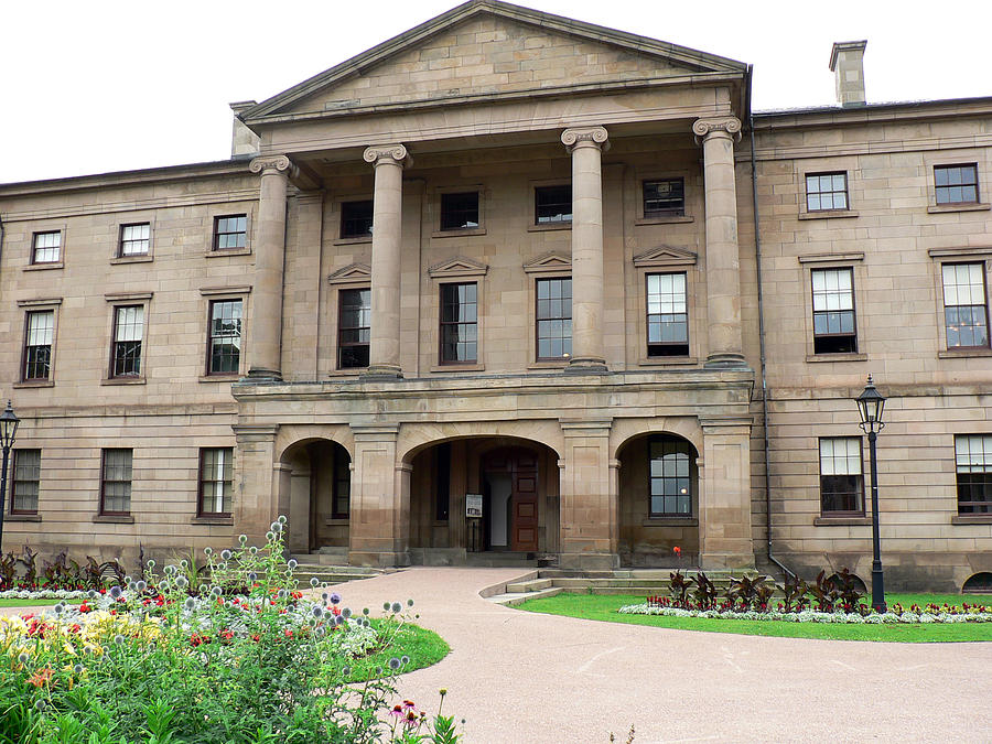 Confederation Building Photograph by Elaine Mikkelstrup - Fine Art America