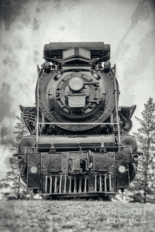 Confederation Steam Locomotive 6200 - View-2 Photograph