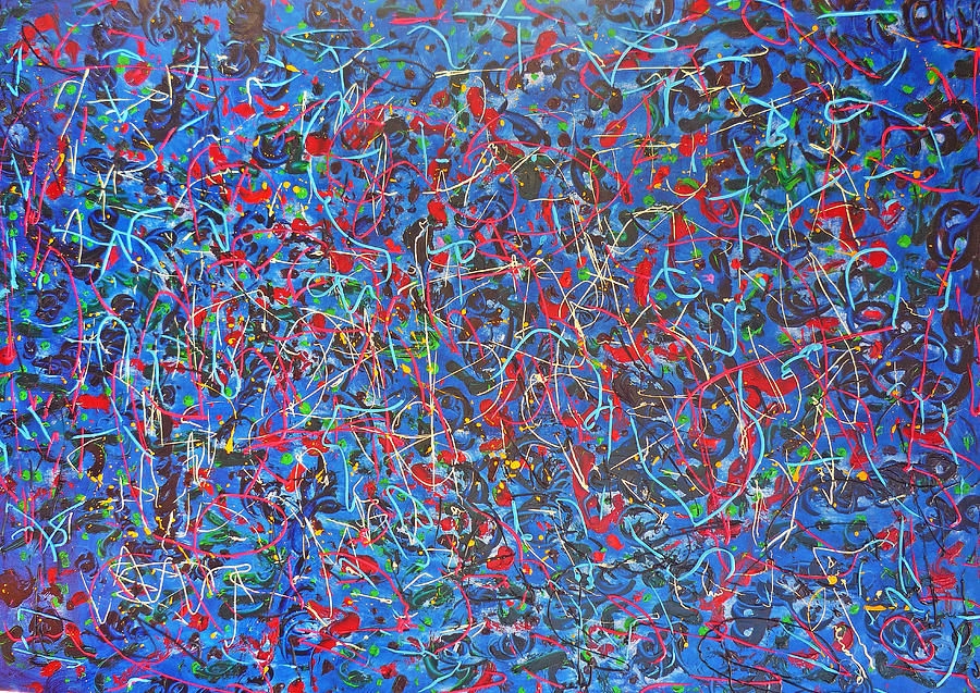 Confetti Painting by Ericka Herazo