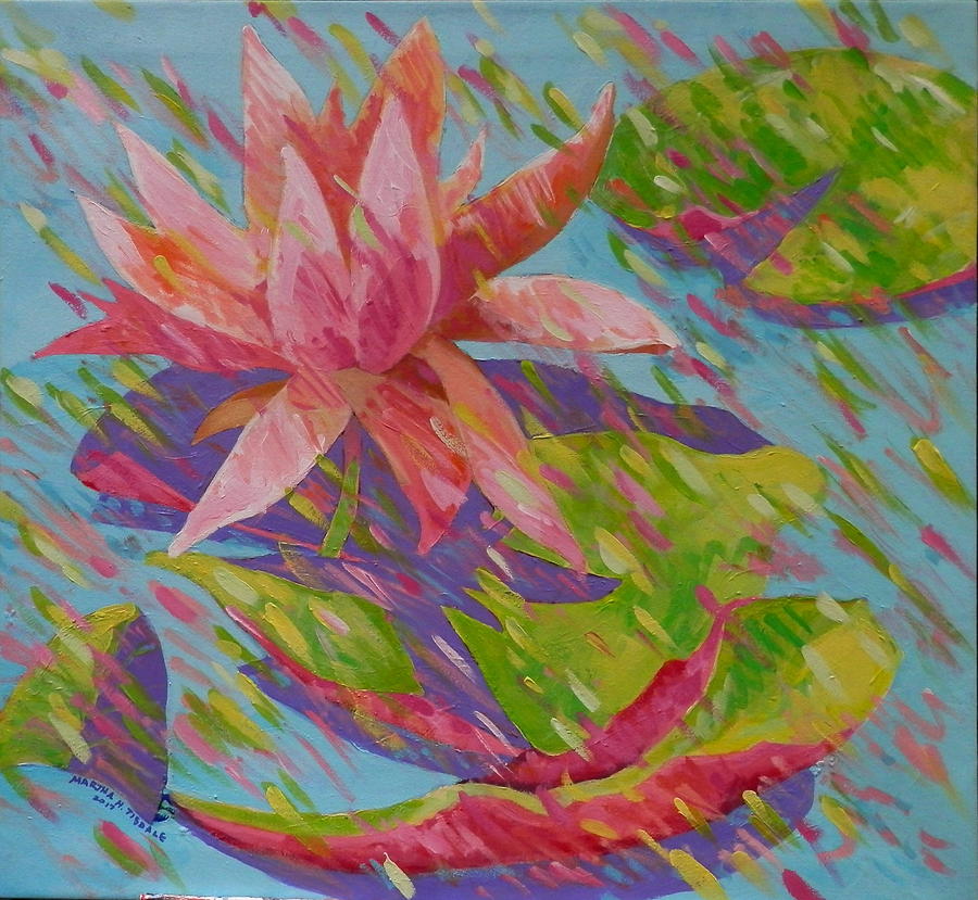 Confetti Lily Painting by Martha Tisdale