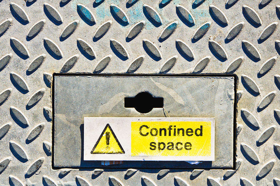 Abstract Photograph - Confined space by Tom Gowanlock