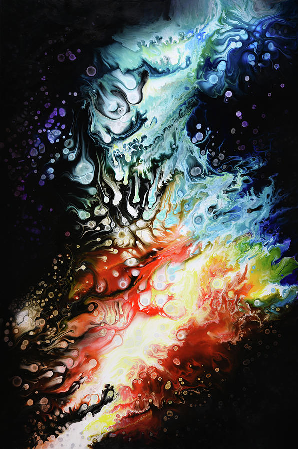 Abstract Painting - Confluence by Dion Kurczek Abstract Painting - Confluence by Dion Kurczek