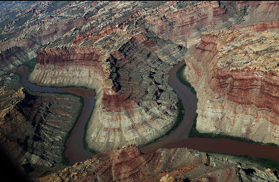 Canyonlands National Park Photograph - Confluence of the Green and Colorado Rivers by Jean Clark