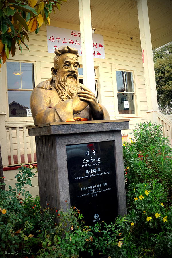 Confucius Says Photograph by Joyce Dickens