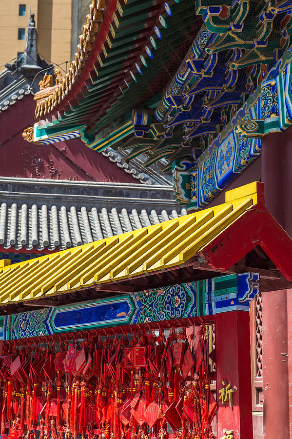 Confucius Temple, Tianjin Photograph by Judith Barath