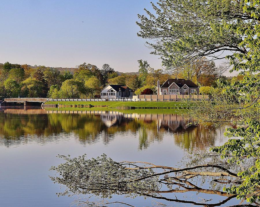 Congers Lake in the Morning Photograph by Thomas McGuire Fine Art America