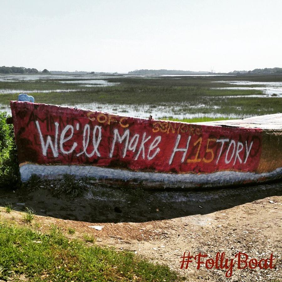 Cofc Photograph - Congratulations To All The #cofc15 by Folly Boat