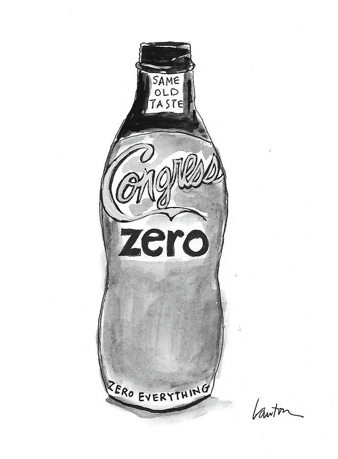 Congress Zero Drawing by Mary Lawton Congress Zero Drawing by Mary Lawton
