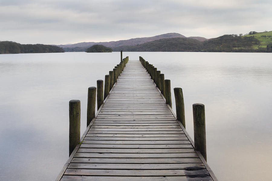 Coniston Water Jetty Photograph by Chris Smith
