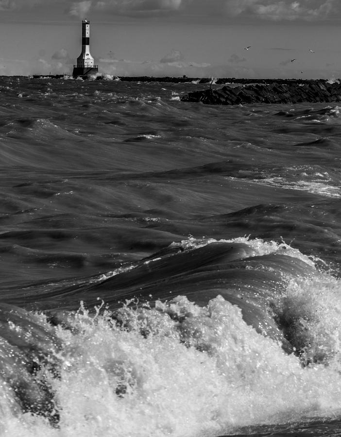 Conneaut Ohio Lighthouse Photograph By Claus Siebenhaar - Fine Art America