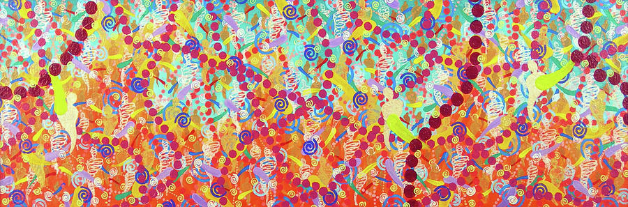 Connect The Dots Painting by Stephen Mauldin