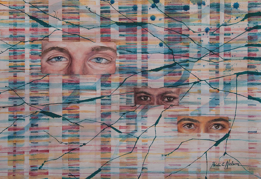 Connected Painting by Heidi E Nelson