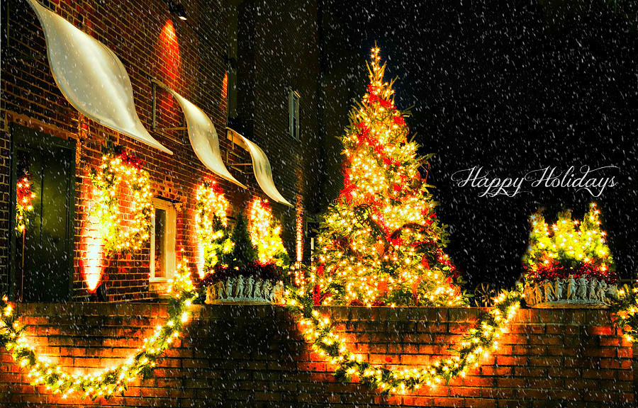 Connecticut Christmas Photograph by Diana Angstadt