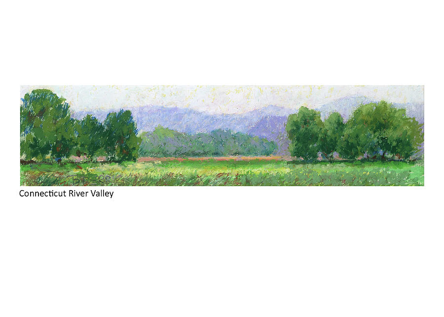 Connecticut River Valley Pastel by Betsy Derrick