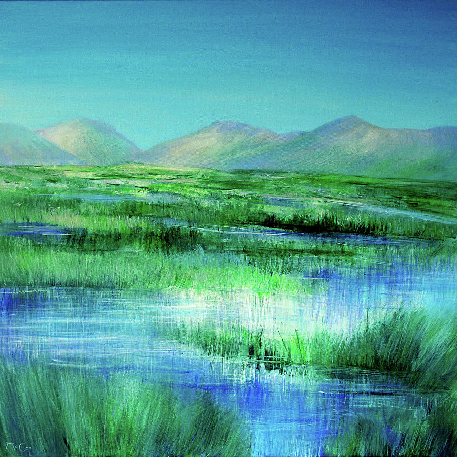 Connemara Reflections Painting by K McCoy