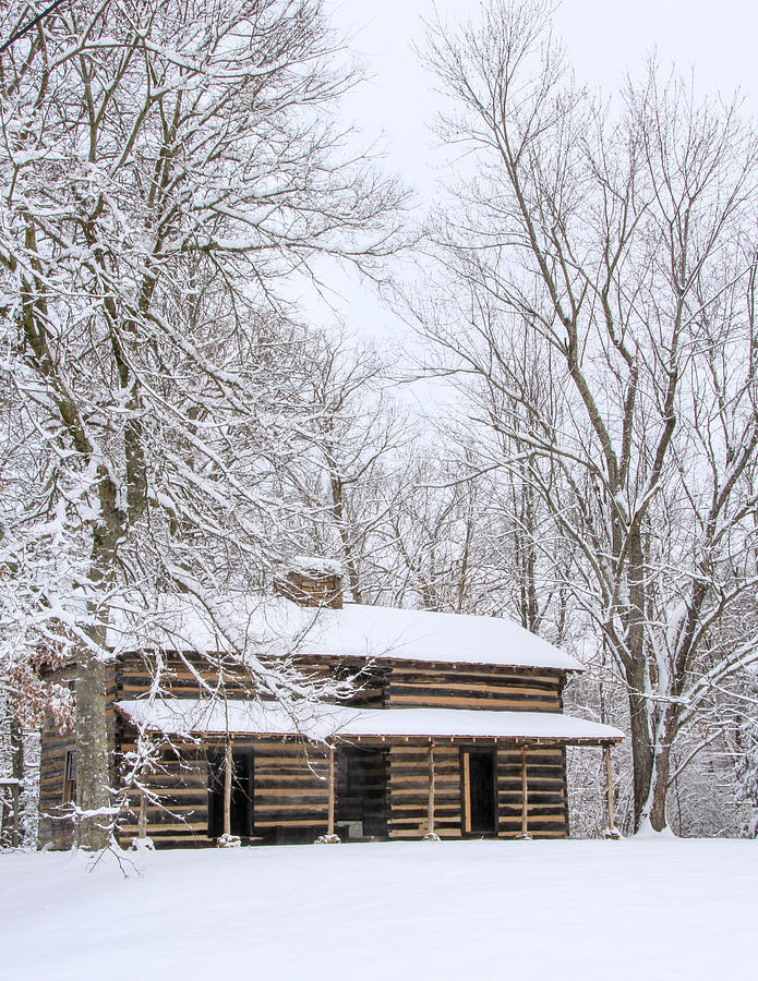 Winter Photograph - Conner Toll House # 2 by Tom and Pat Cory