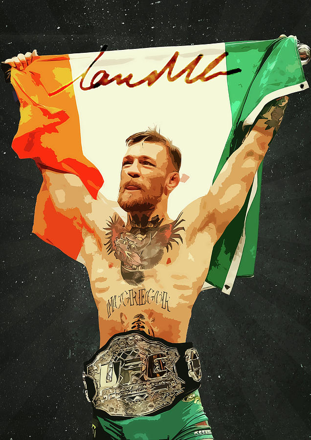 Conor Mcgregor Digital Art by Semih Yurdabak