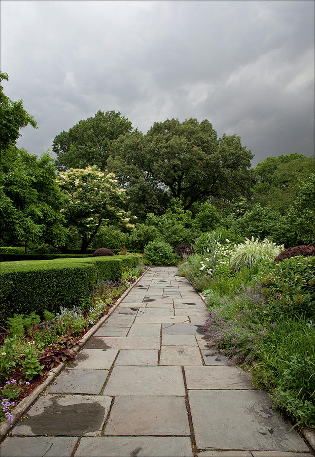 Conservatory Garden Before The Storm 5 Photograph