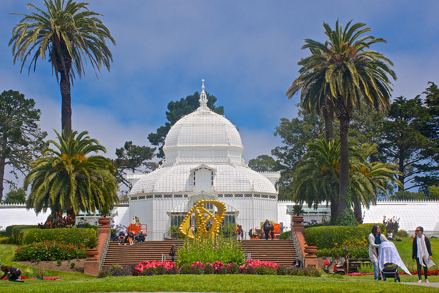 Conservatory of Flowers in Golden Gate Park in San Francisco, California Photograph by Ruth Hager