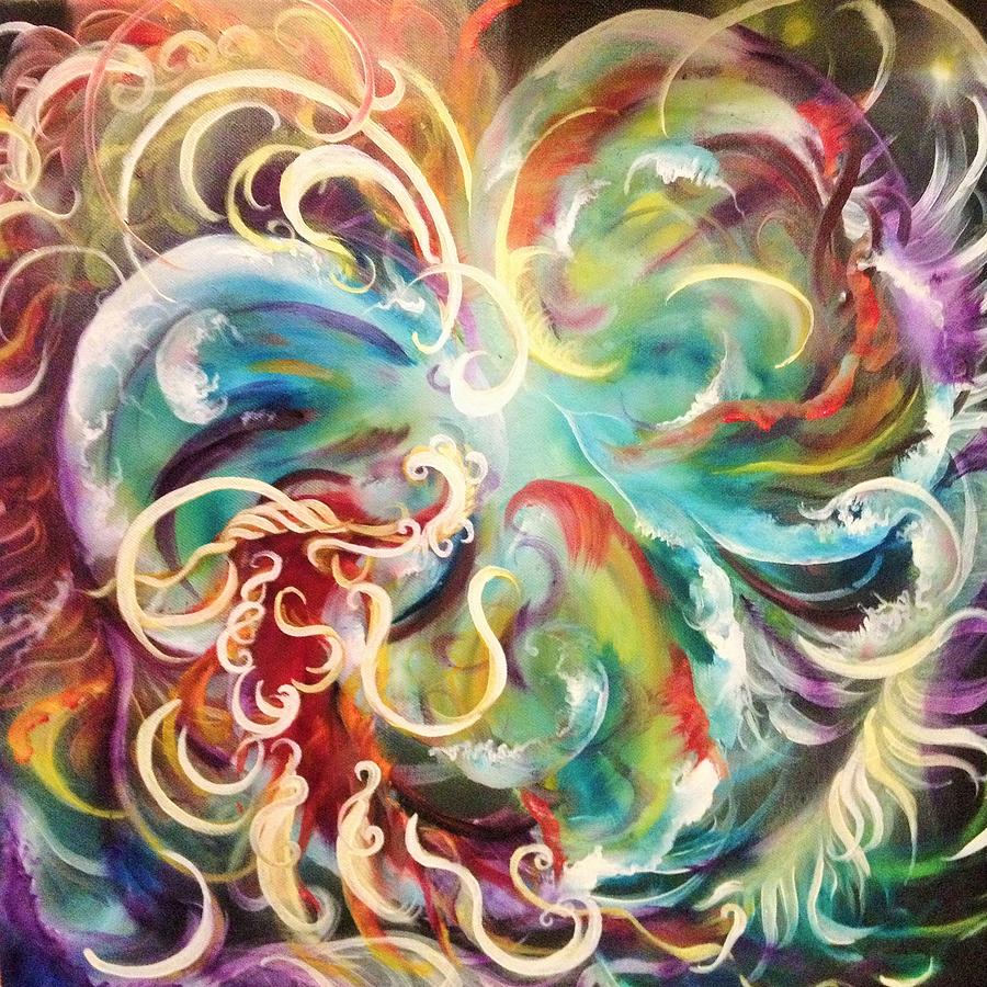 Heart Painting - Consider the Heart by Amy Green