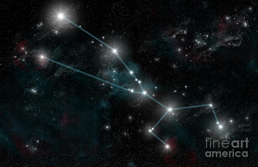 Constellation Of Taurus Photograph by Marc Ward