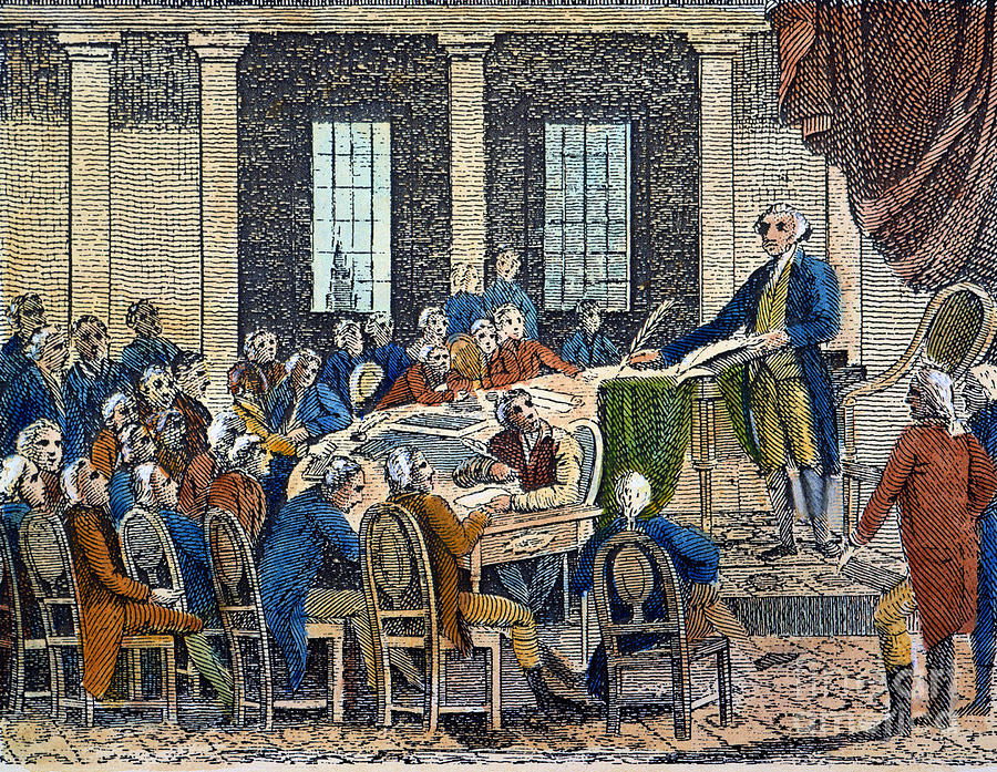 Constitutional Convention Photograph by Granger