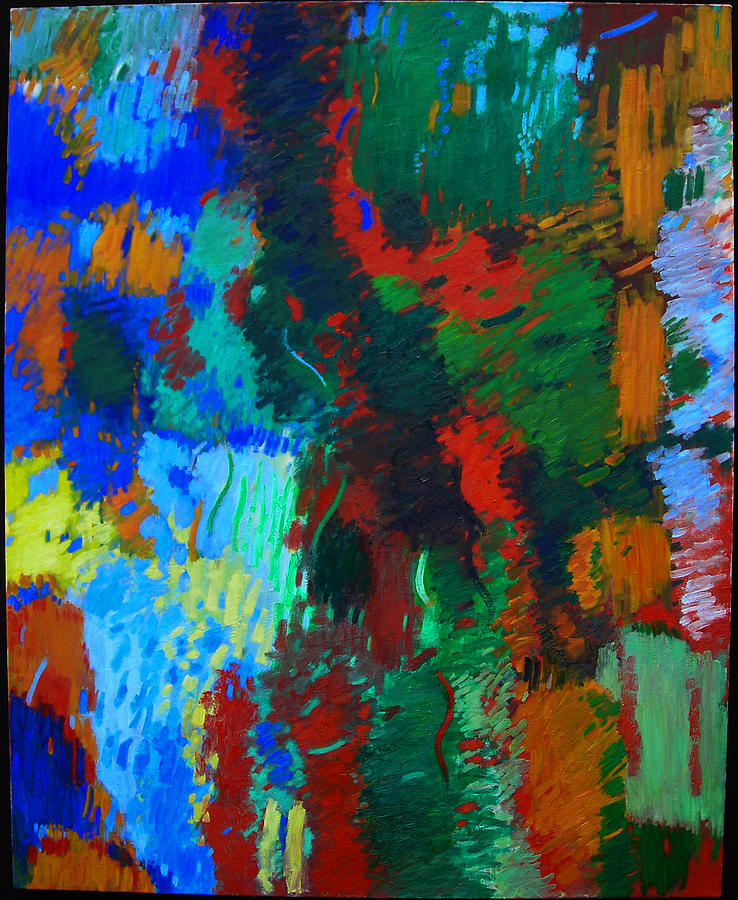 Construction of Empty Spaces Painting by Lorna Ritz Pixels