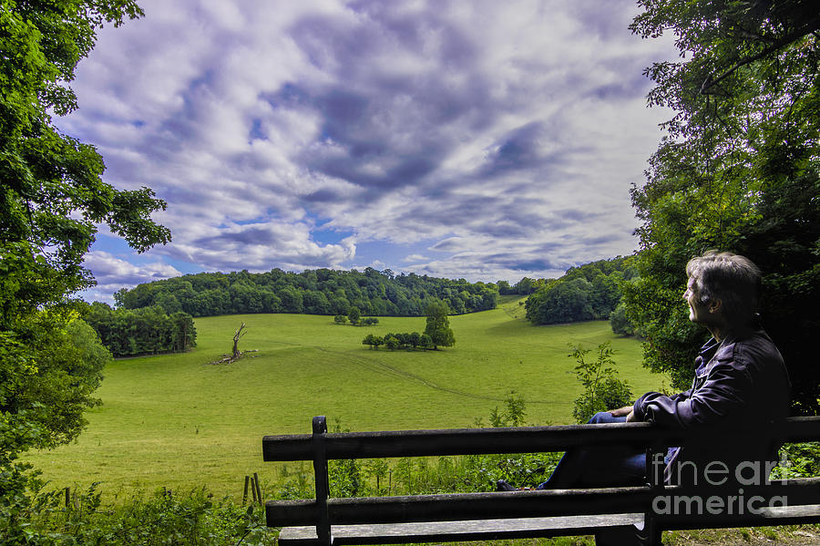 Contemplating the beautiful scenery by Fabrizio Malisan Contemplating the beautiful scenery by Fabrizio Malisan