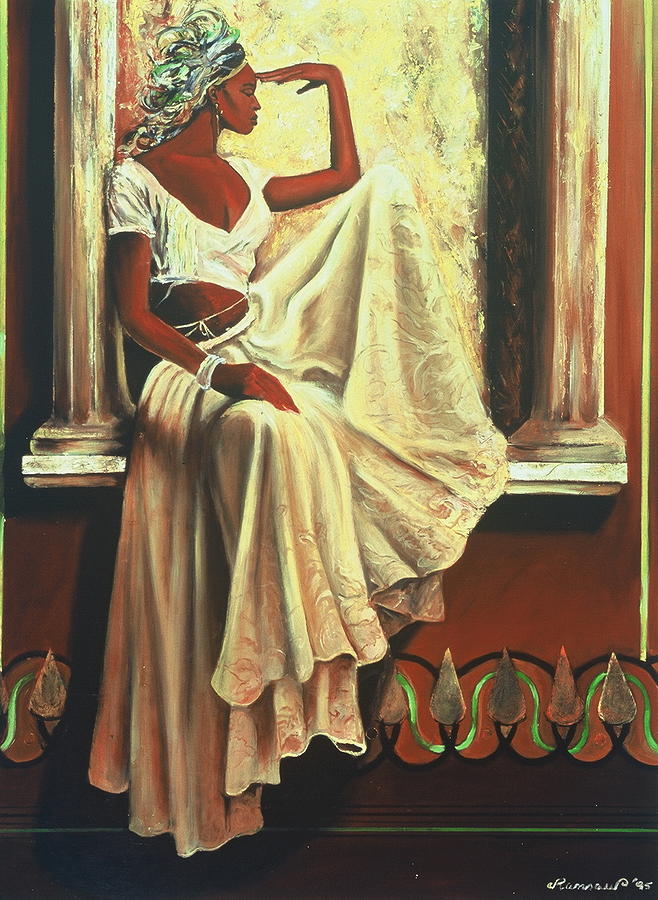 Contemplation Painting by Lee Ransaw